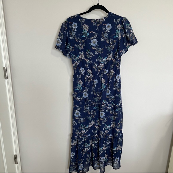 NSR Women’s Navy Floral Dress - Size Medium - Picture 7 of 7